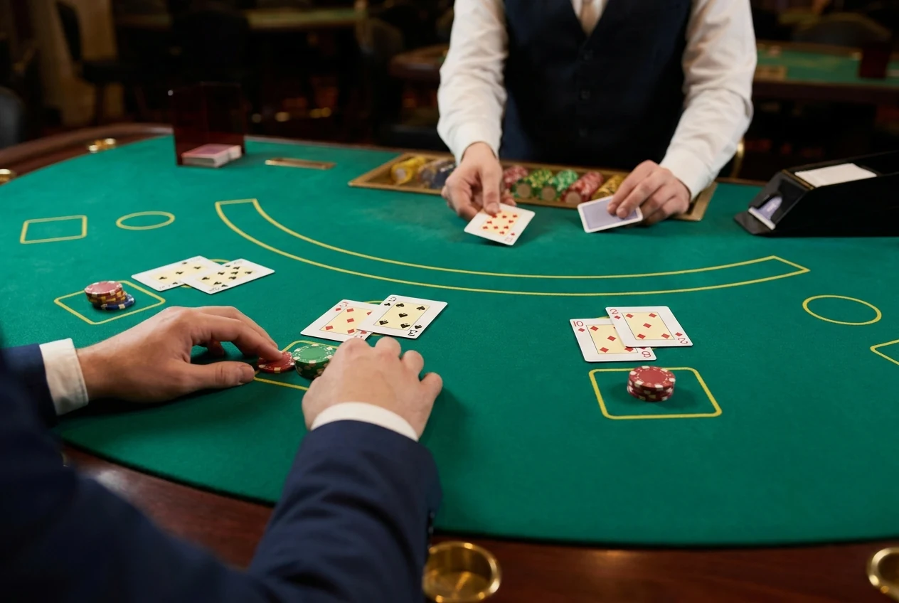 Blackjack classique jeu de table